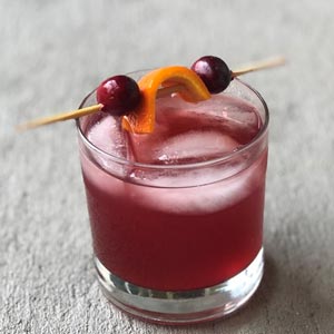 cranberry spice alcohol free cocktail