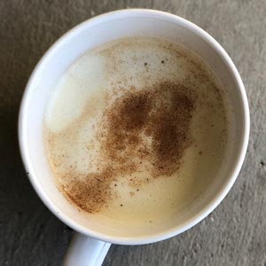 eggnog latte alcohol free cocktail